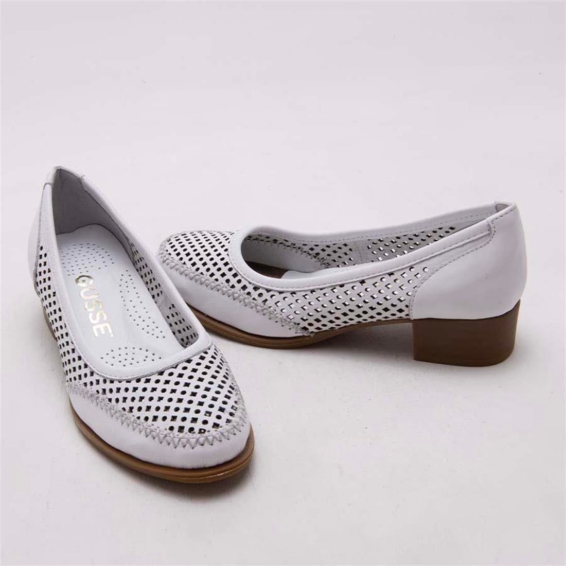 GUSSE ANNY KADIN  HAKIKI DERI AYAKKABI 420