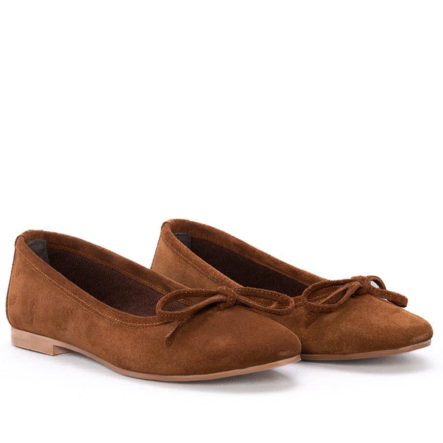 Gusse Asunta Kadın Hakiki Süet Deri Babet K137-2