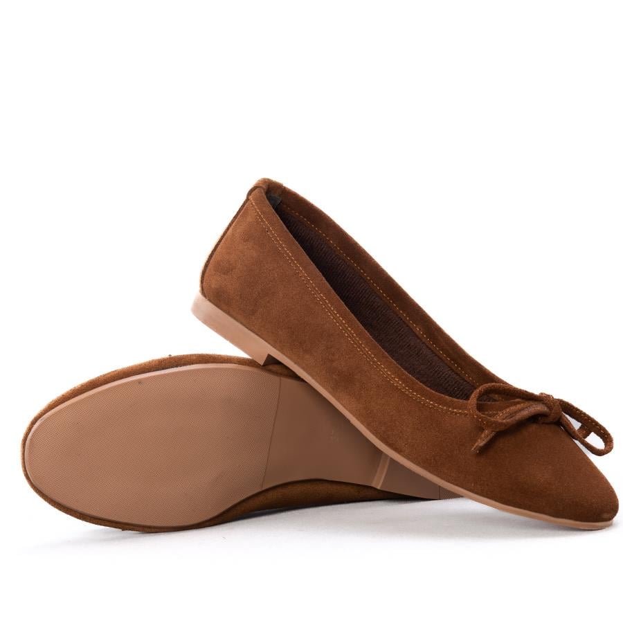 Gusse Asunta Kadın Hakiki Süet Deri Babet K137-2