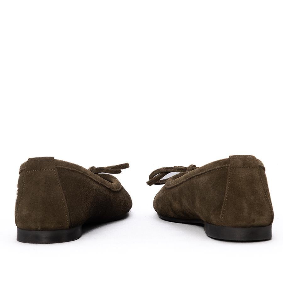 Gusse Asunta Kadın Hakiki Süet Deri Babet K137-2