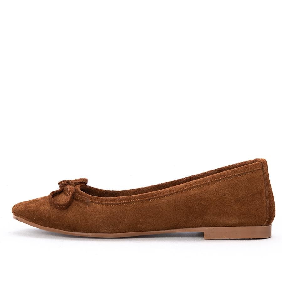 Gusse Asunta Kadın Hakiki Süet Deri Babet K137-2