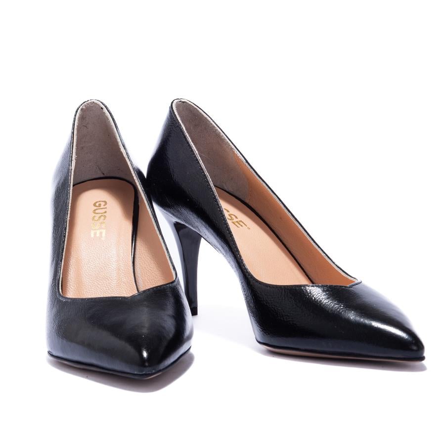 Gusse Ava Kadın Hakiki Rugan Deri Stiletto Ayakkabı K1593