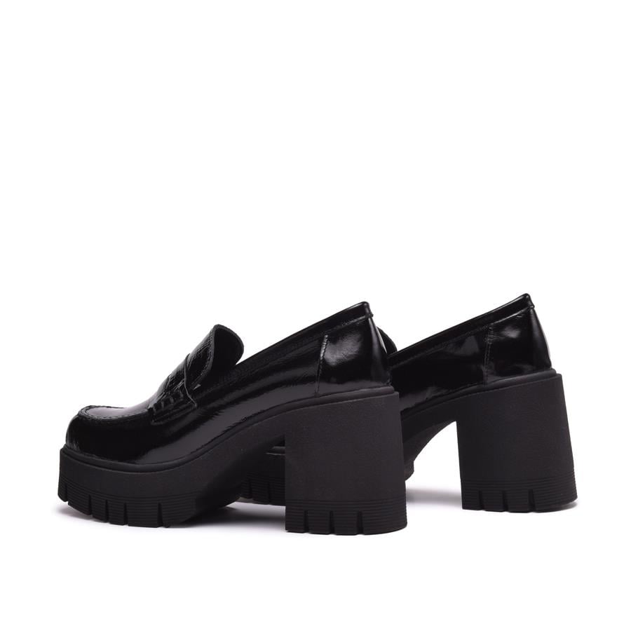 Gusse Bellına Kadın Hakiki Rugan Deri Günlük Ayakkabı 46-3