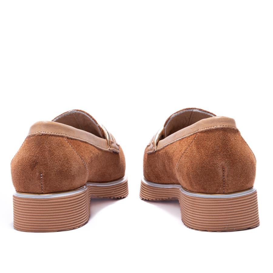 Gusse Brielle Kadın Hakiki Süet Deri Loafer Ayakkabı K151109-2