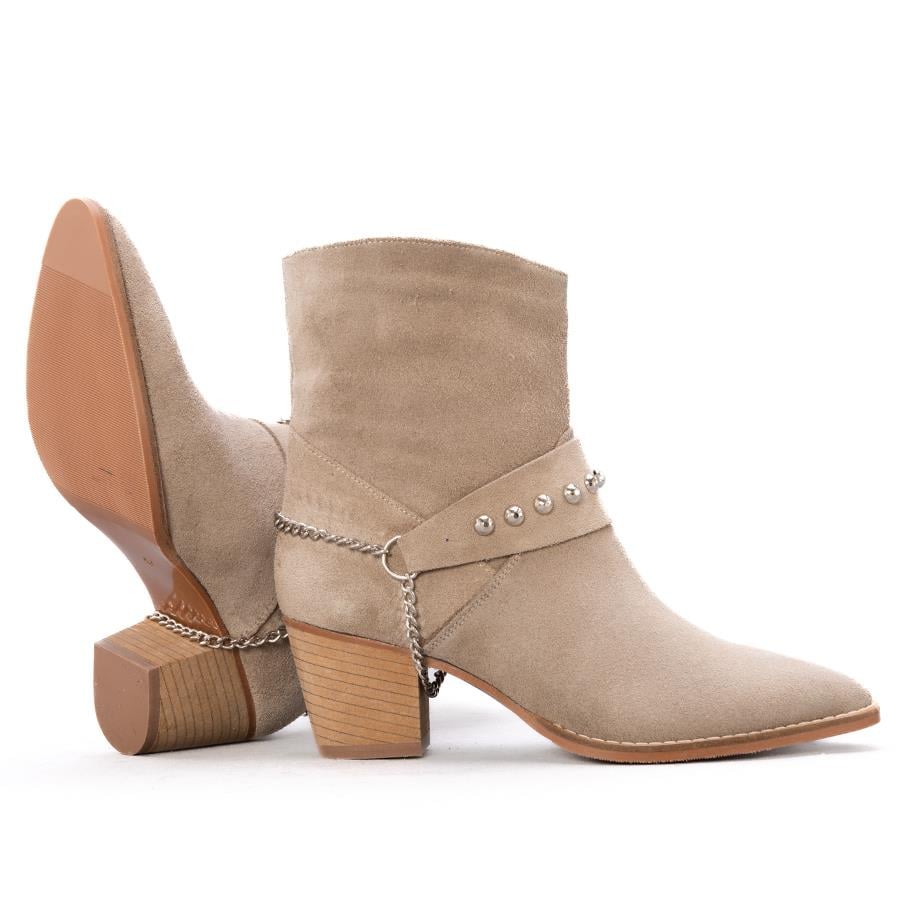 Gusse Candace Kadın Hakiki Süet Deri Bot K742-2