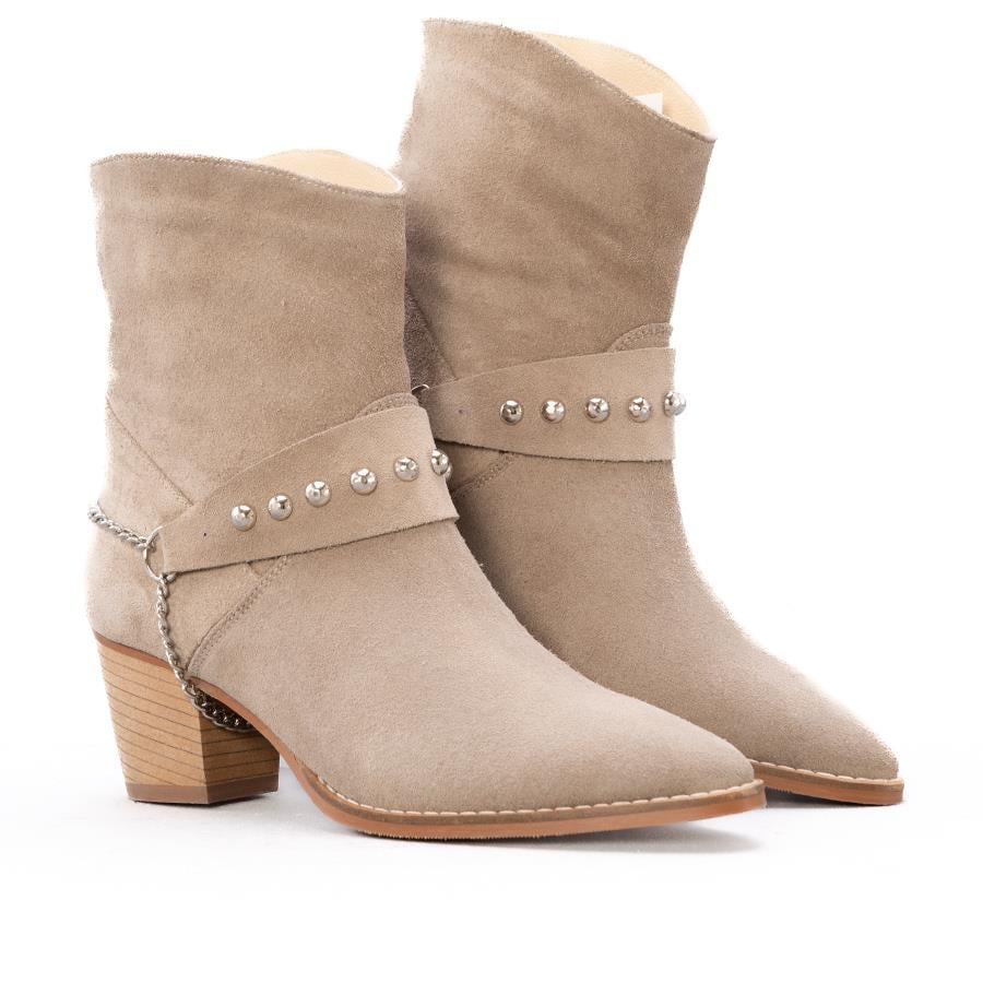 Gusse Candace Kadın Hakiki Süet Deri Bot K742-2