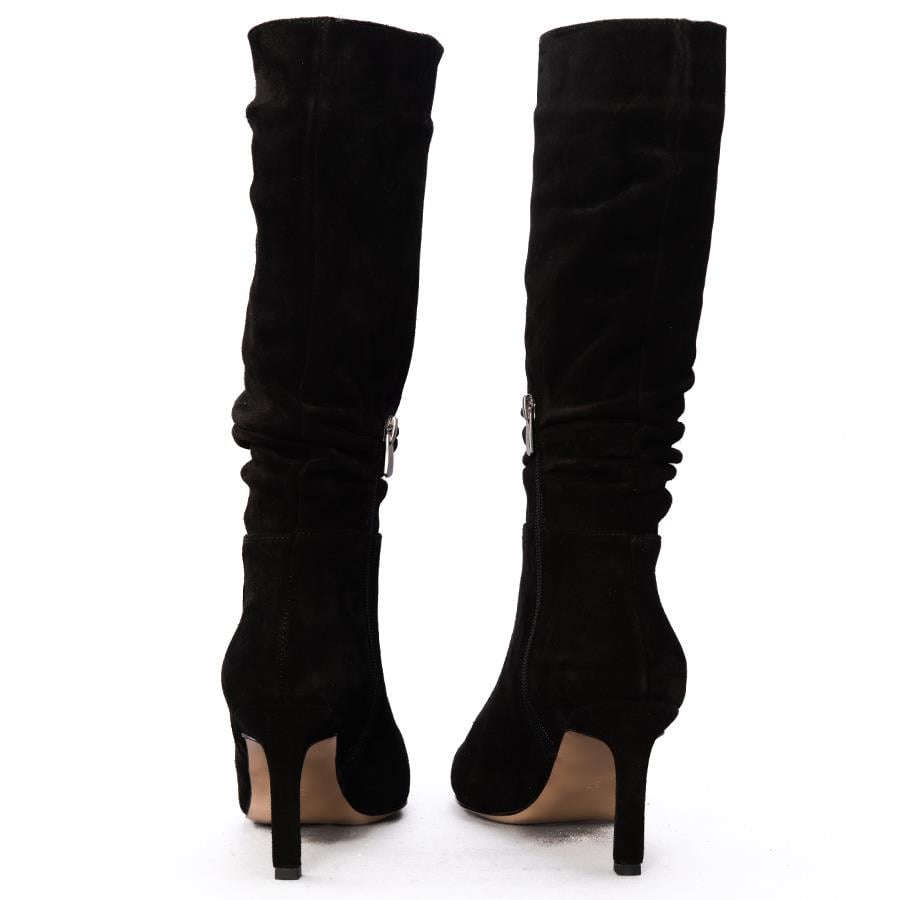 Gusse Catherine Kadın Hakıkı Suet Derı Çizme K722-2