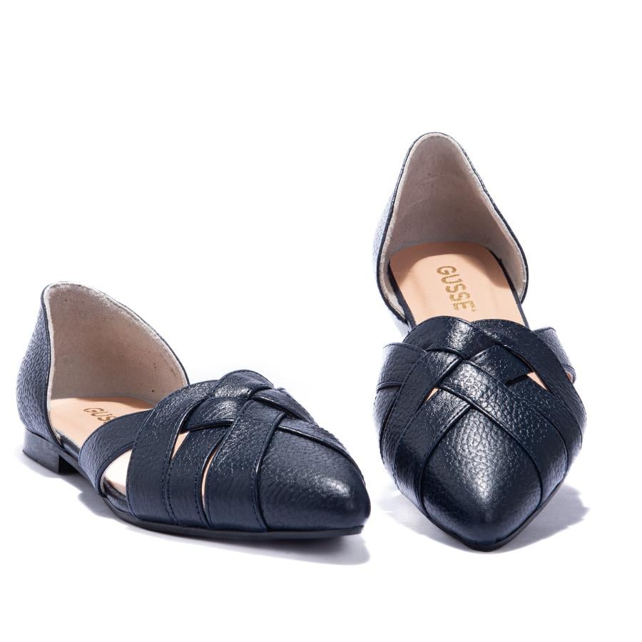 Gusse Chloe Kadın Hakiki Deri Babet-K153