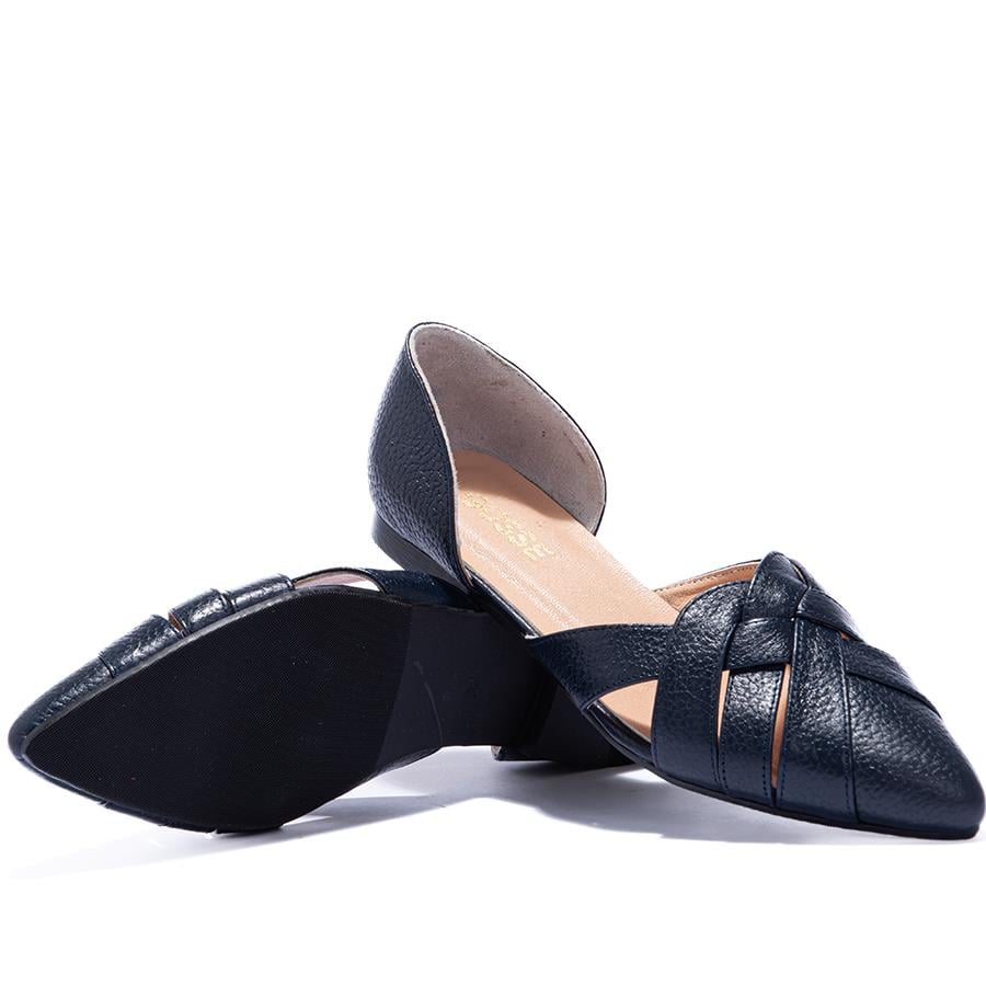 Gusse Chloe Kadın Hakiki Deri Babet-K153