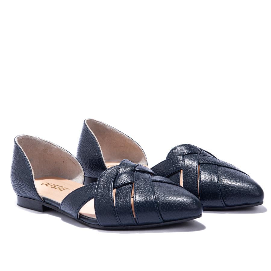 Gusse Chloe Kadın Hakiki Deri Babet-K153