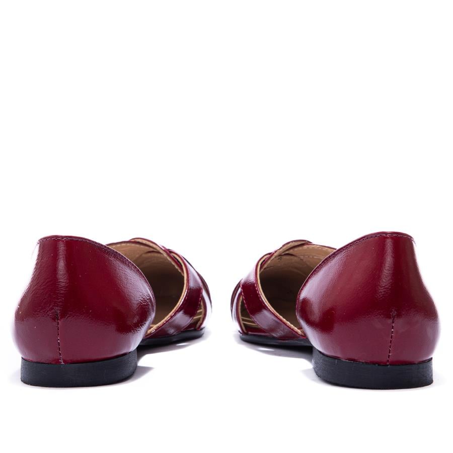 Gusse Chloe Kadın Hakiki Rugan Deri Babet-K153-3