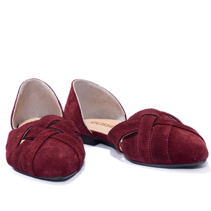 Gusse Chloe Kadın Hakiki Süet Deri Babet-K153-2