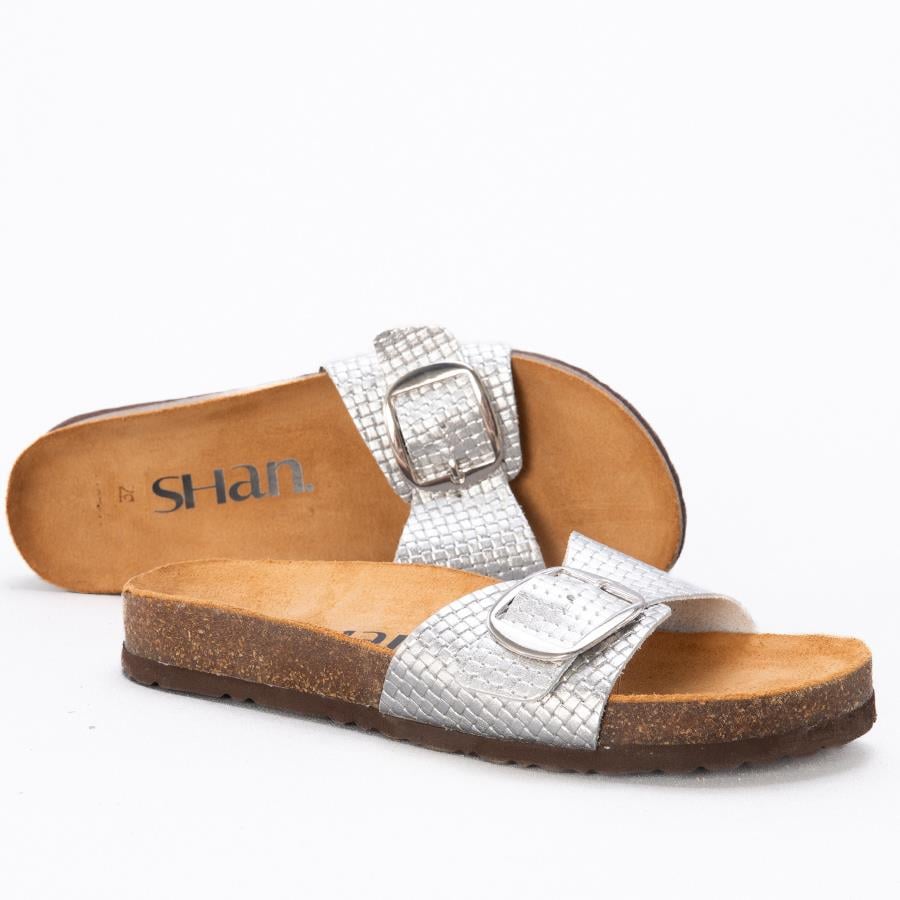 Gusse Cinzia Kadın Hakiki Kroko Deri Terlik 141714-7