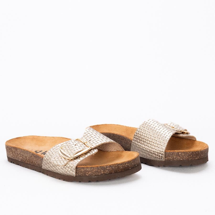 Gusse Cinzia Kadın Hakiki Kroko Deri Terlik 141714-7