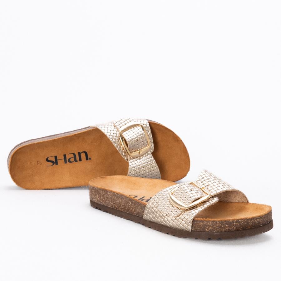 Gusse Cinzia Kadın Hakiki Kroko Deri Terlik 141714-7