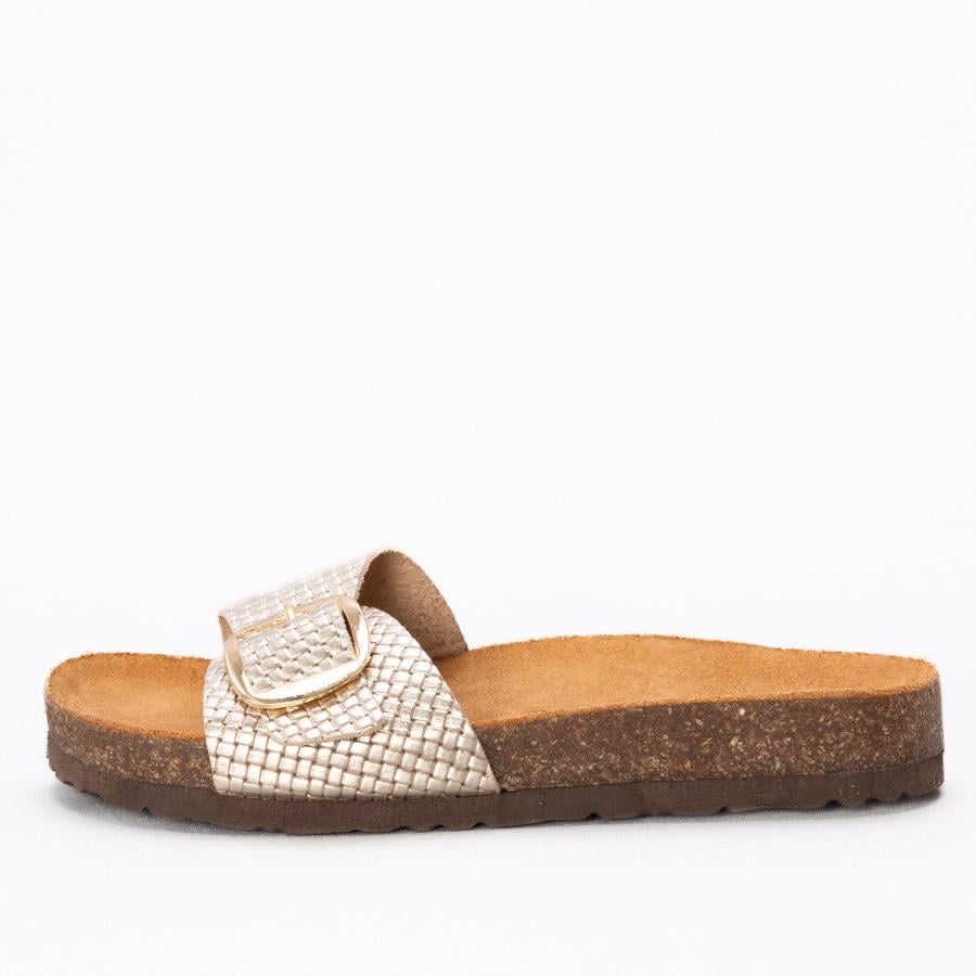 Gusse Cinzia Kadın Hakiki Kroko Deri Terlik 141714-7