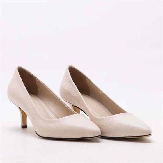 Gusse Clara Kadın Hakiki Deri Stiletto Ayakkabı K02