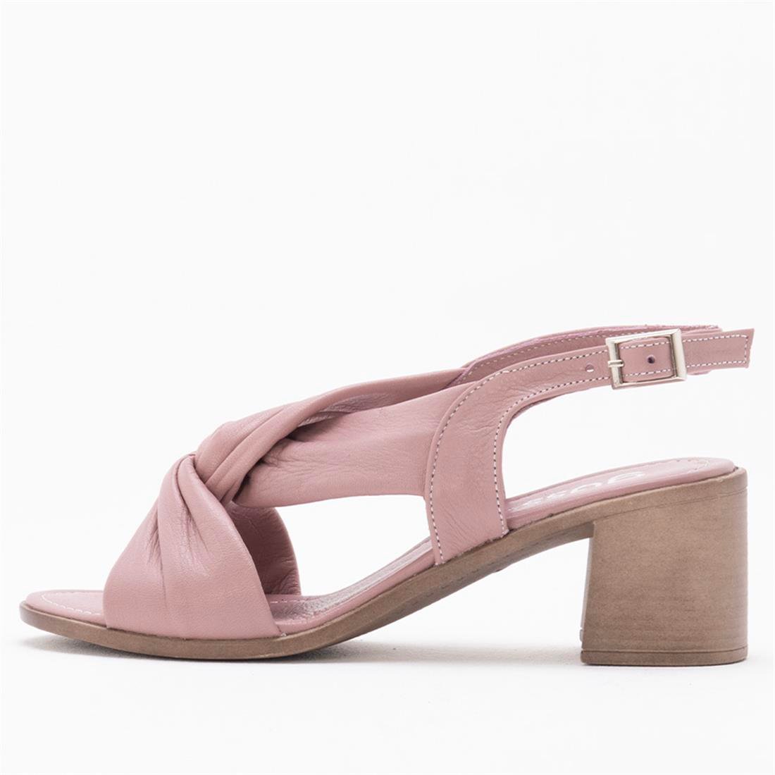 GUSSE CLAUDIA KADIN HAKIKI DERI SANDALET 15-01