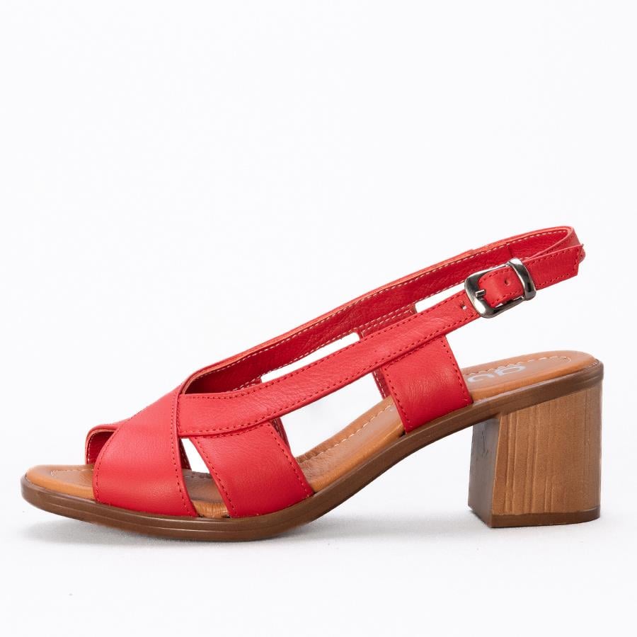 Gusse Daisi Kadın Hakiki Deri Topuklu  Sandalet 1506