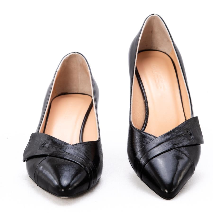 Gusse Daphe Kadın Hakiki Rugan Deri Stiletto K2585-3