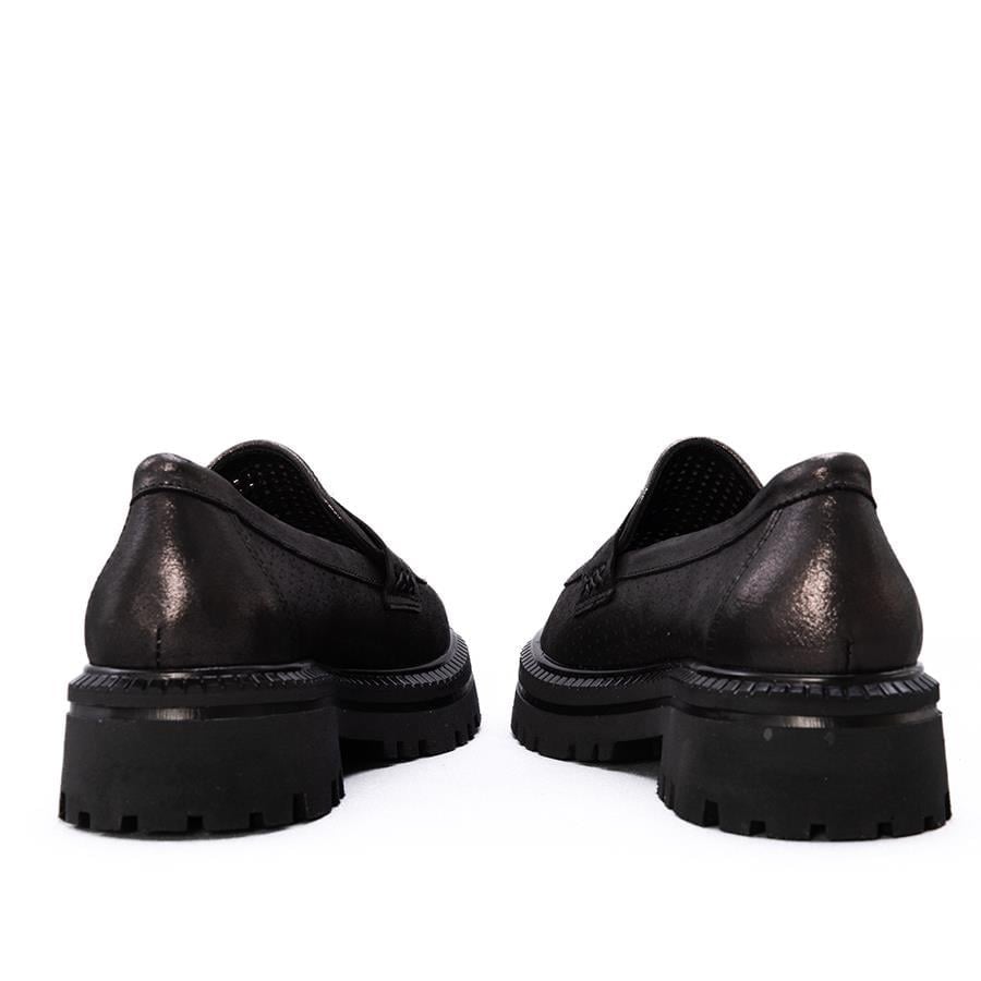 Gusse Franny Kadın Hakiki Simli Deri Sneaker 820