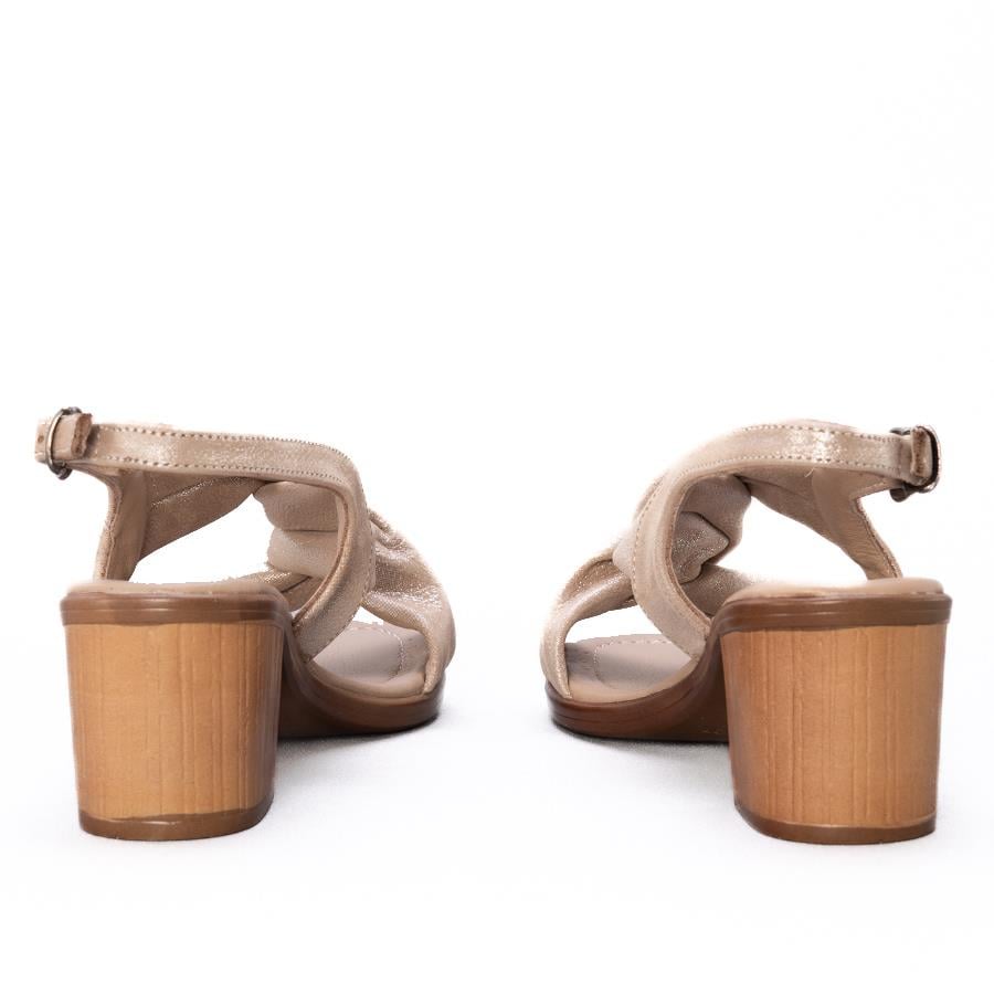 Gusse Diandra Kadın Hakiki Deri Topuklu  Sandalet 2213