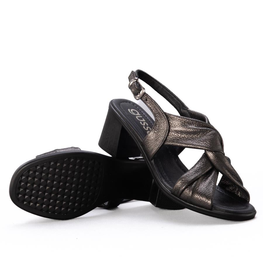 Gusse Diandra Kadın Hakiki Deri Topuklu  Sandalet 2213