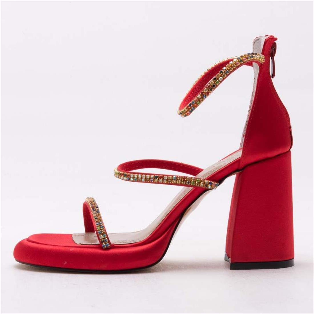 GUSSE DONNA KADIN SATEN SANDALET 1393