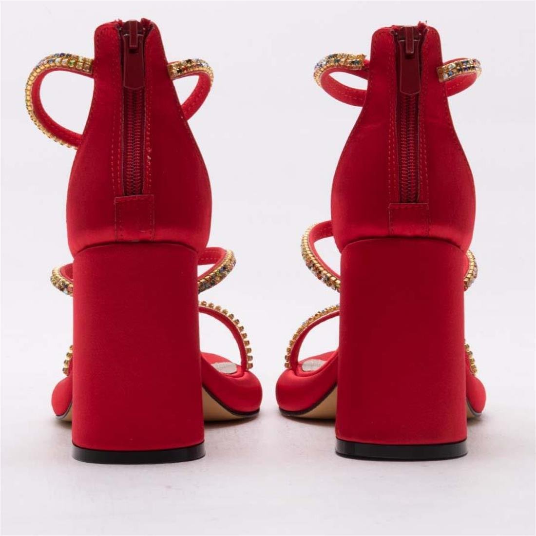 GUSSE DONNA KADIN SATEN SANDALET 1393