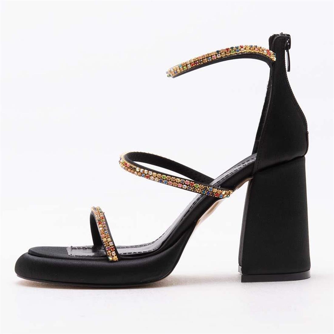 GUSSE DONNA KADIN SATEN SANDALET 1393