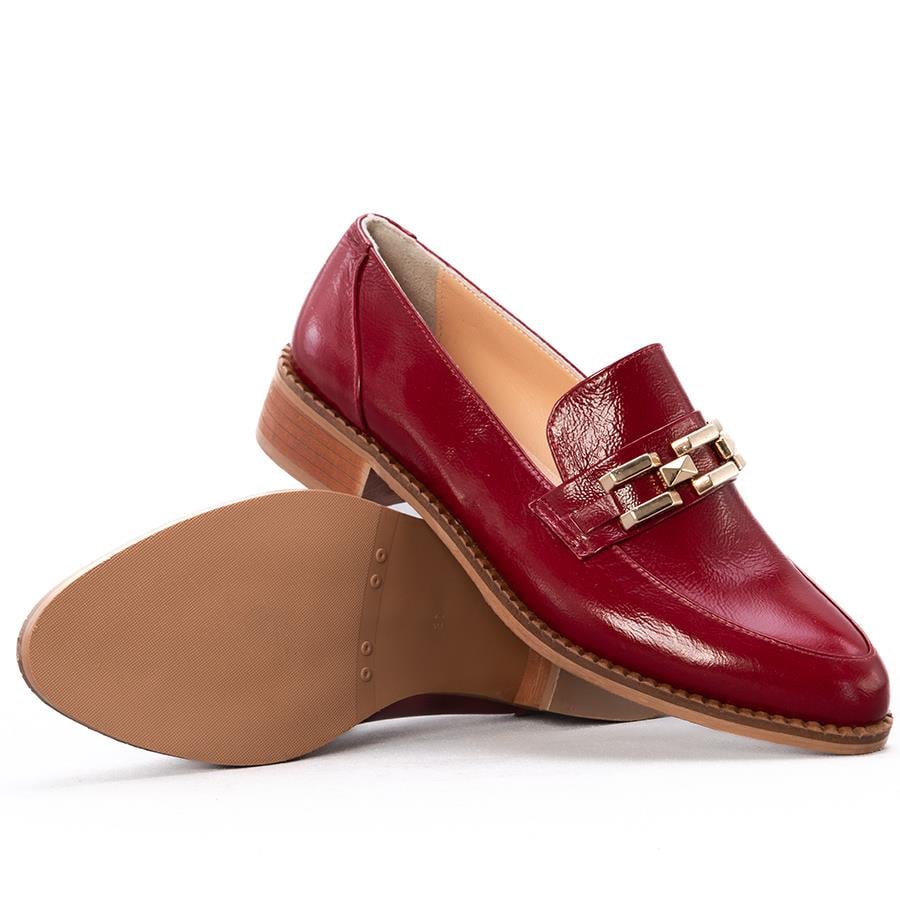 Gusse Eflal Kadın Hakiki Rugan Deri Ayakkabı K743-3