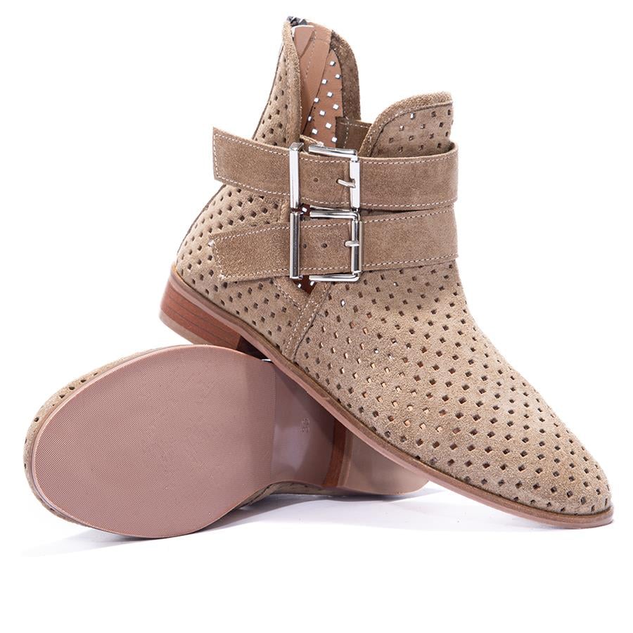 Gusse Elara Kadın Hakiki Süet Deri Yazlık Bot K151905-2