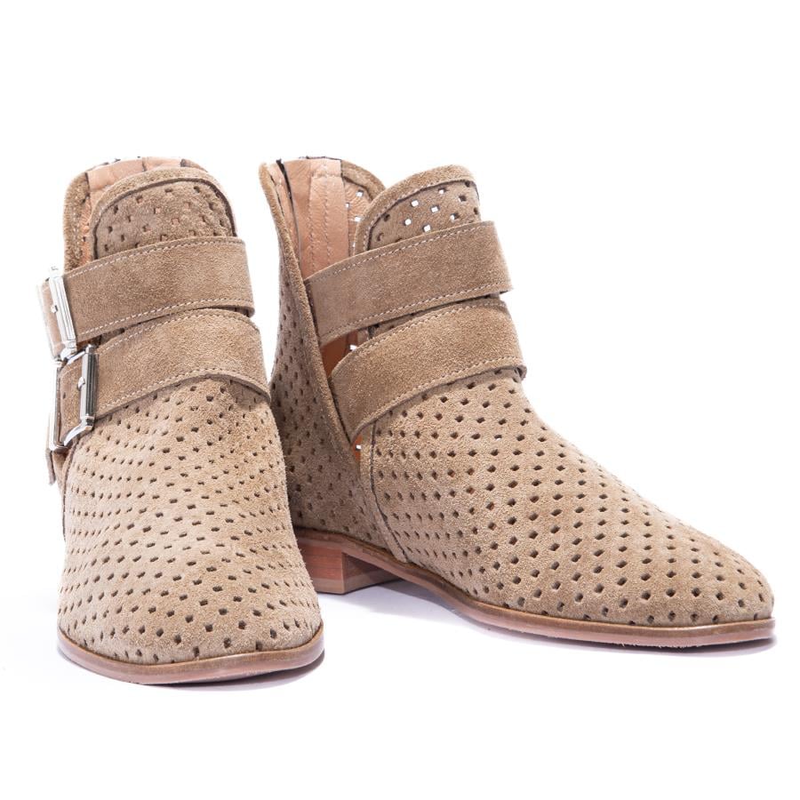 Gusse Elara Kadın Hakiki Süet Deri Yazlık Bot K151905-2