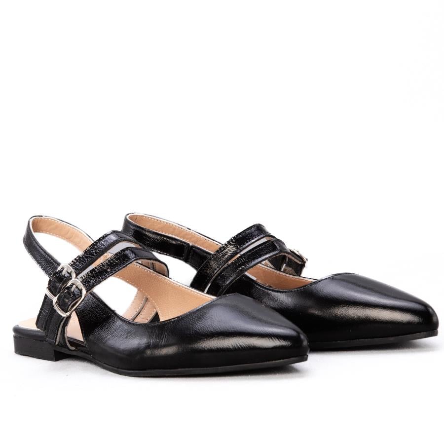 Gusse  Elodie Kadın Hakiki Rugan Deri Babet K151425-3