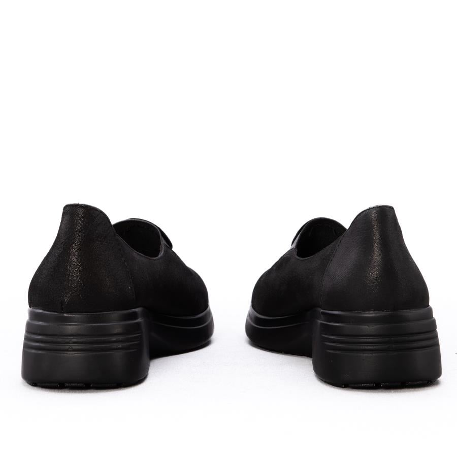 Gusse Ester Kadın Simli Hakiki Deri Ayakkabı 410