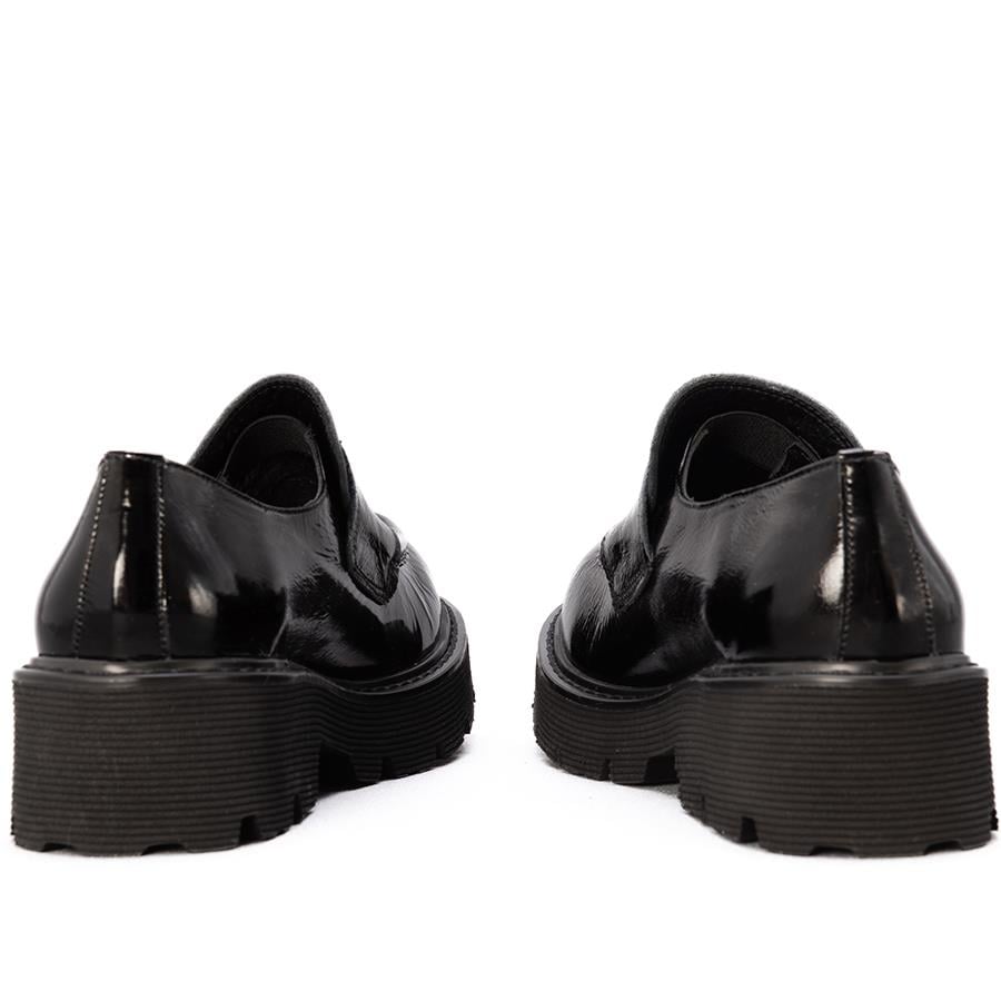 Gusse Evans Kadın Hakiki Rugan Deri Loafer Ayakkabı 5679-3