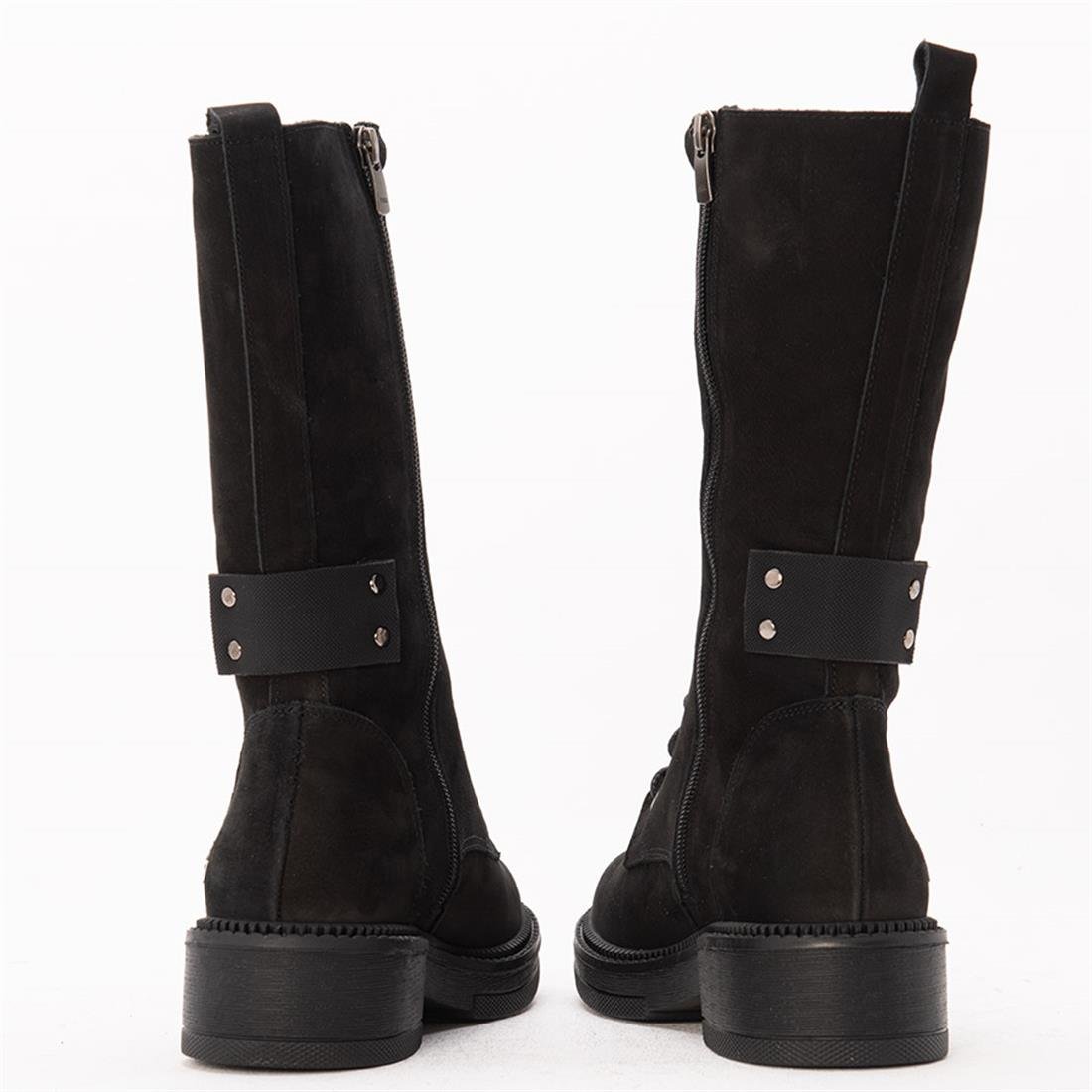 Gusse Fina Kadın Hakiki Nubuk Deri Çizme 241052