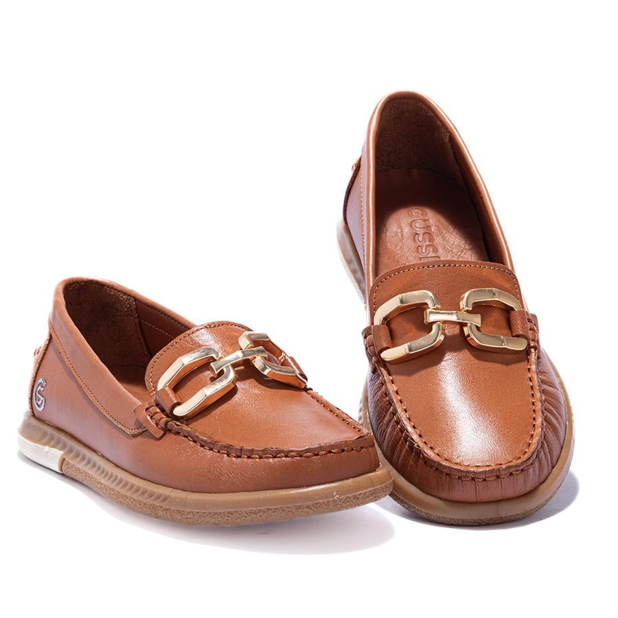 Gusse Flaven Kadın Hakiki Deri Babet 24100