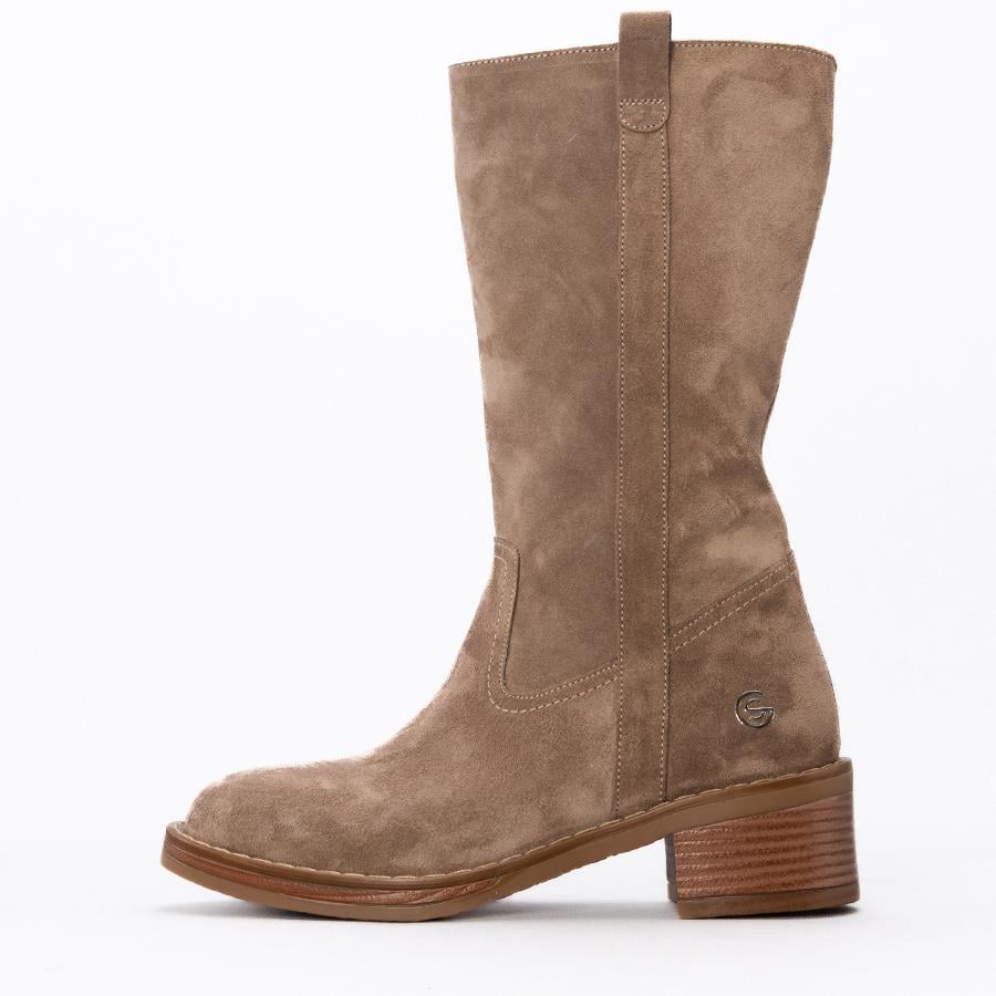 Gusse Frances Kadın Hakiki Süet Deri Çizme 538101-2