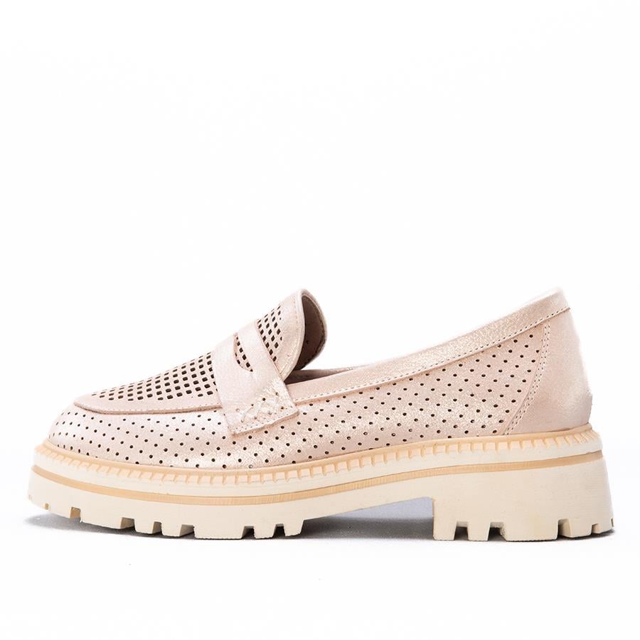 Gusse Franny Kadın Hakiki Simli Deri Sneaker 820