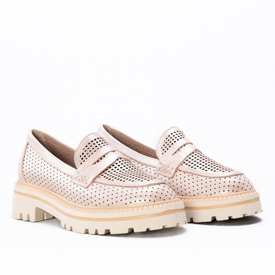 Gusse Franny Kadın Hakiki Simli Deri Sneaker 820