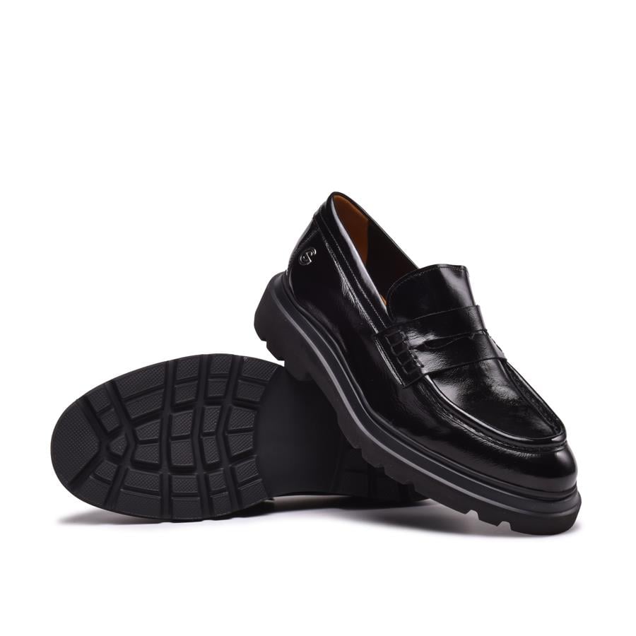 Gusse Gallier Erkek Hakiki Rugan Deri Casual Ayakkabı 54082-3