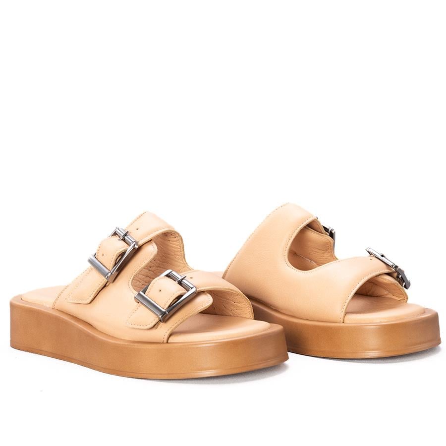 Gusse Gwen Hakiki Deri Terlik 5009