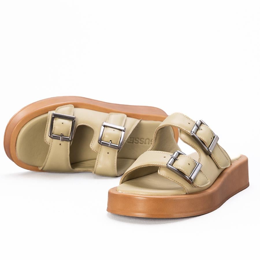 Gusse Gwen Hakiki Deri Terlik 5009