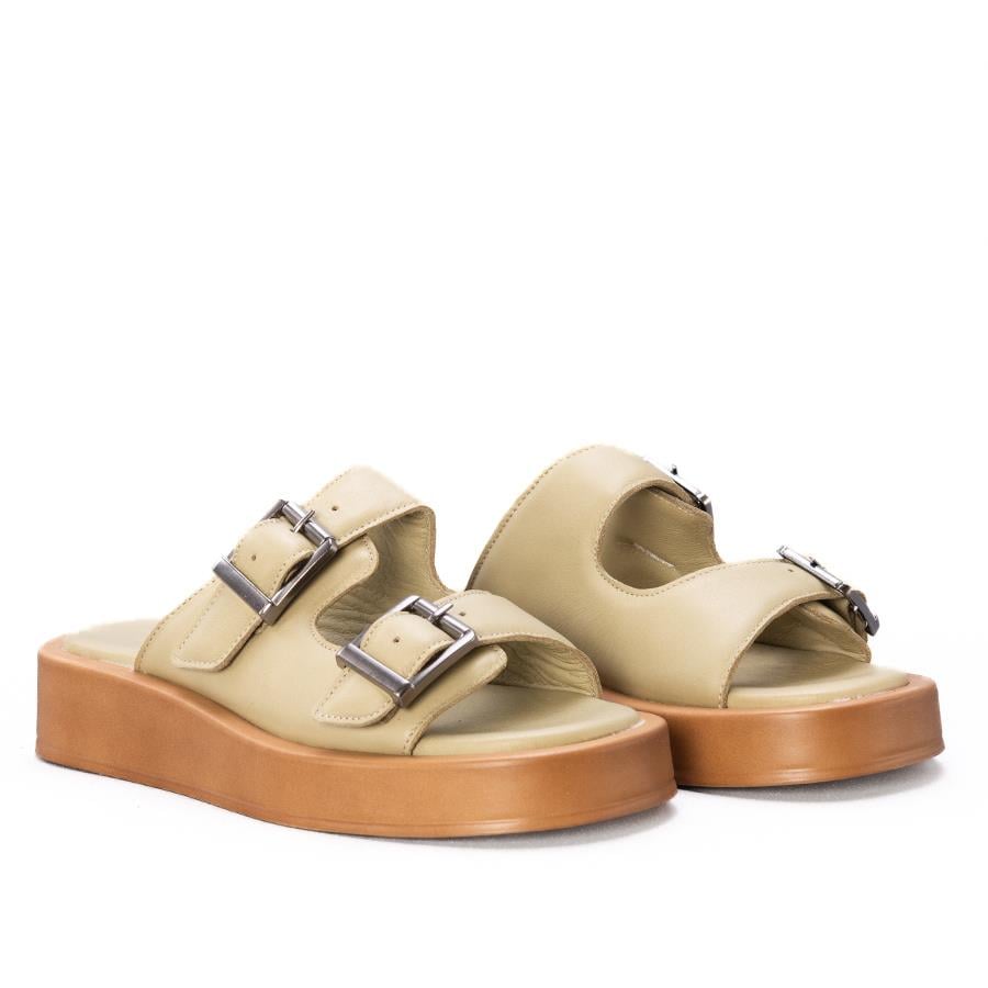 Gusse Gwen Hakiki Deri Terlik 5009