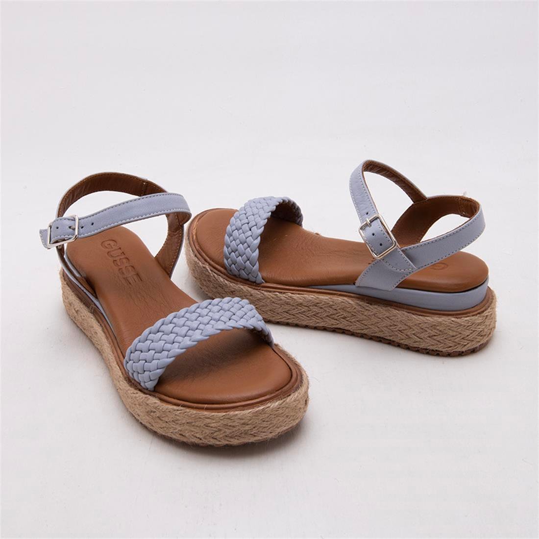 GUSSE GWEN KADIN HAKIKI DERI SANDALET 236086