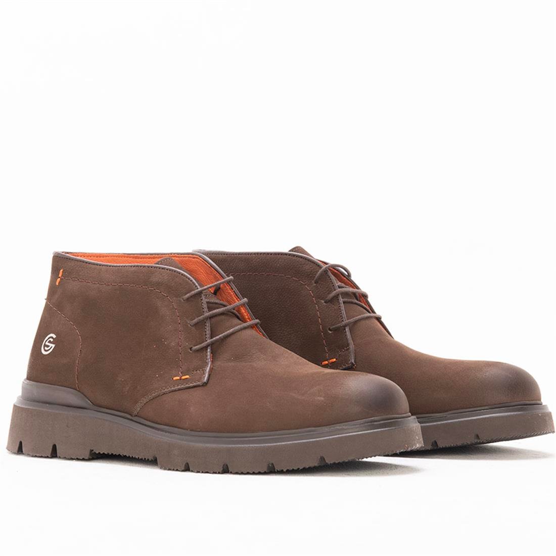 Gusse Hermann Erkek Hakiki Nubuk Deri Bot 6820-1