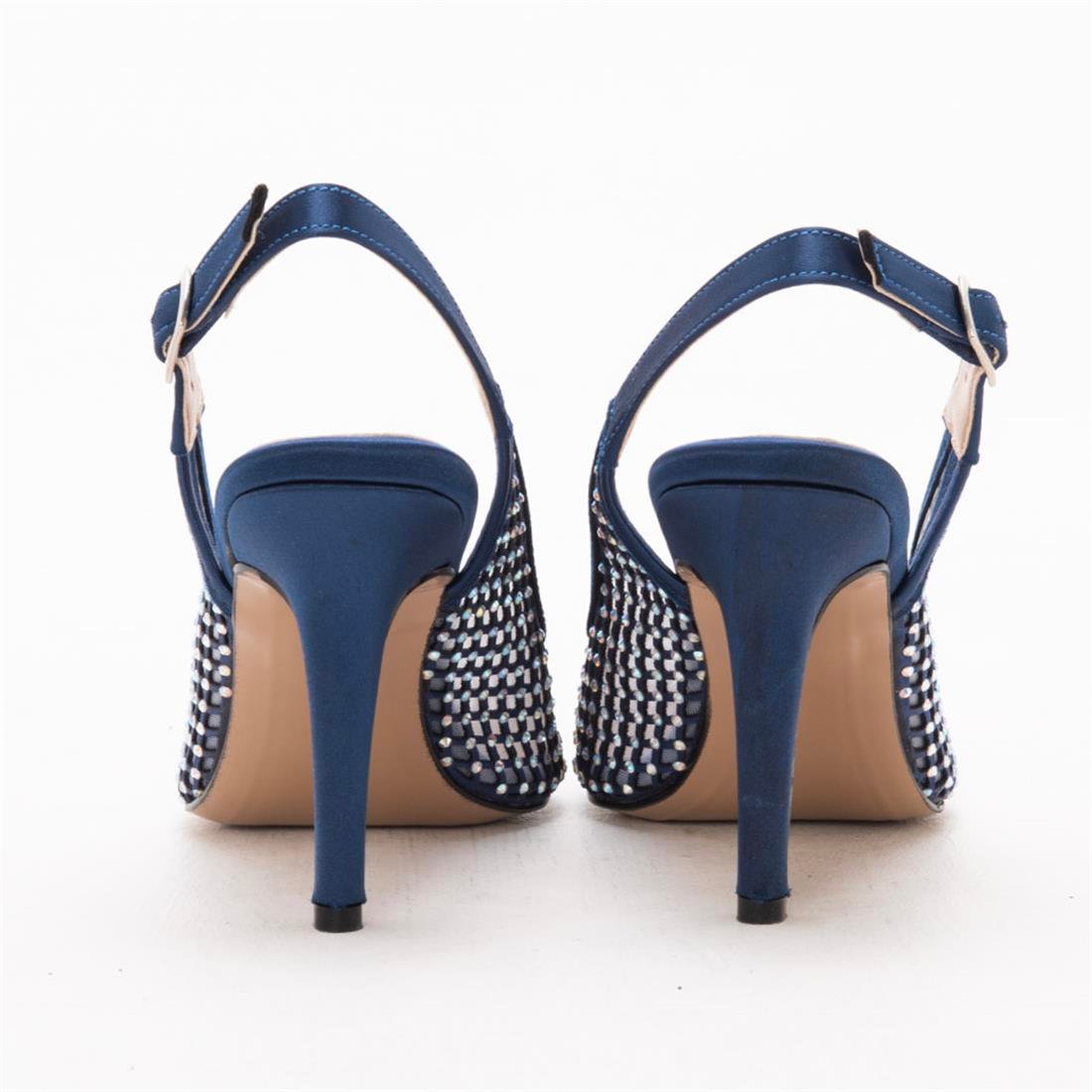 Gusse Jadira Kadin Saten Abiye Stiletto 2093