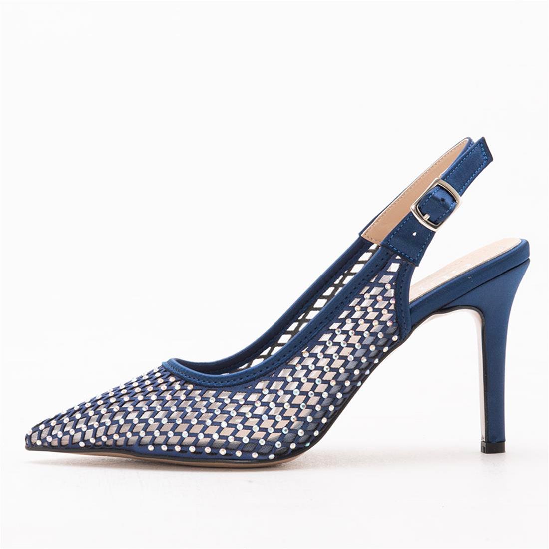 Gusse Jadira Kadin Saten Abiye Stiletto 2093