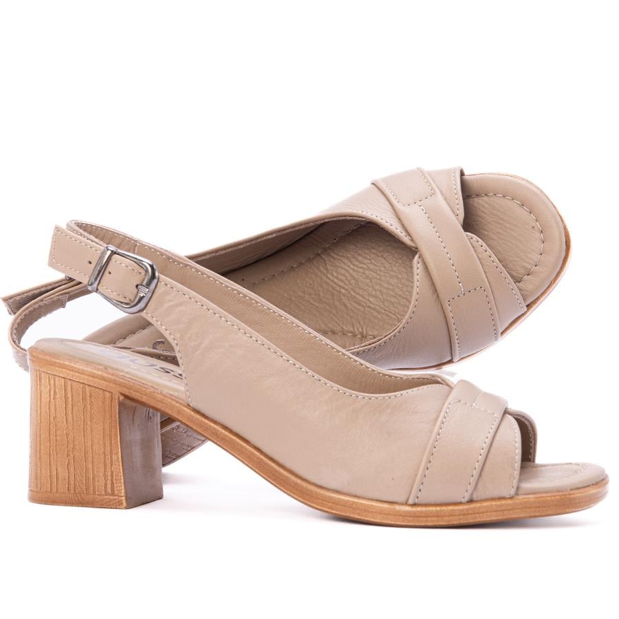 Gusse Kaitliyn Kadın Hakiki Deri Sandalet 2218